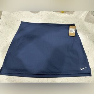 Nike Women's Tour Dri-FIT ADV Golf Skirt in Navy Blue